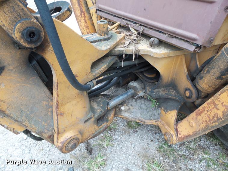 image for item K1456 1984 Case 580E backhoe