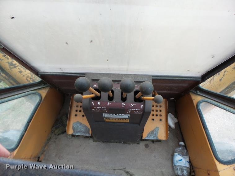 image for item K1456 1984 Case 580E backhoe