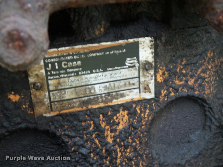 image for item K1456 1984 Case 580E backhoe