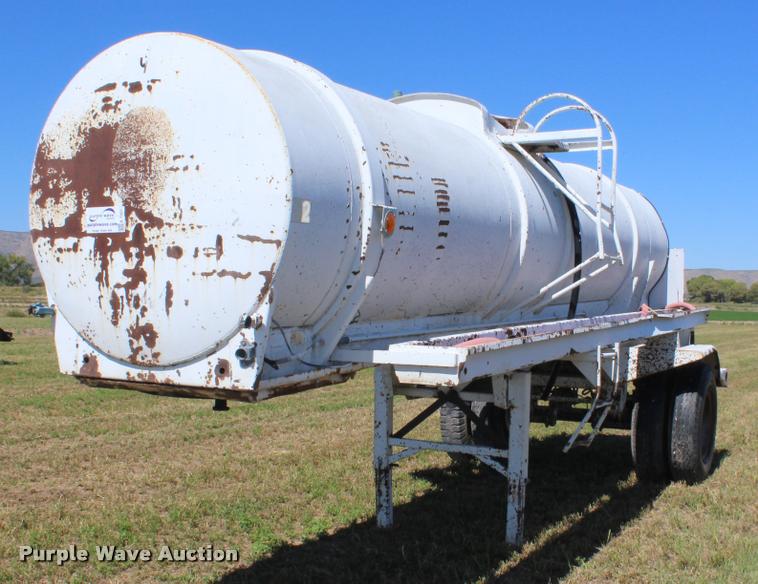 image for item K1907 1977 Downs-Clark tank trailer