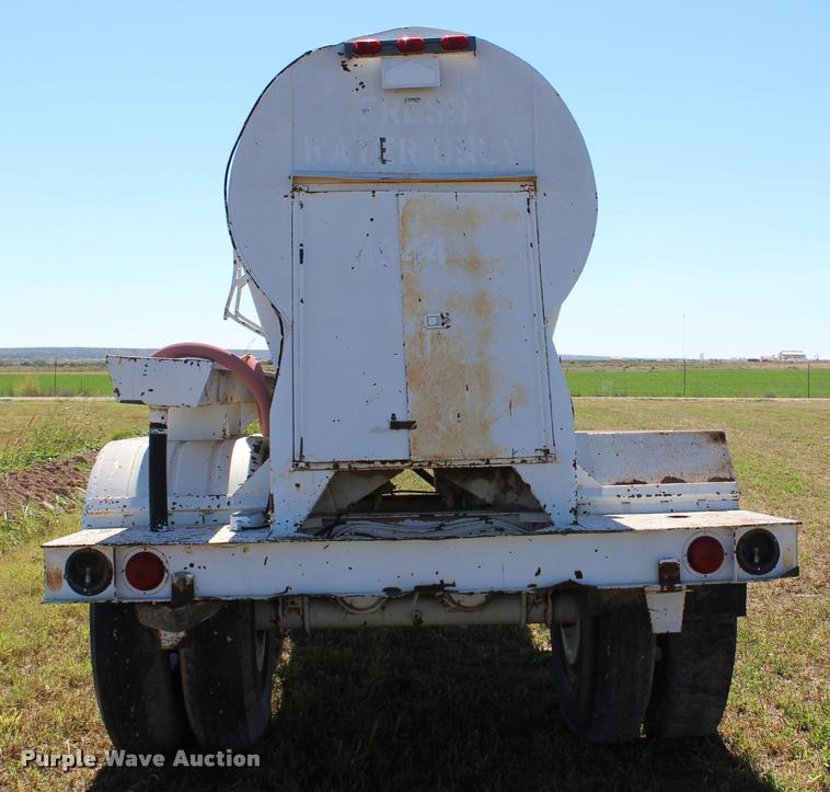 image for item K1907 1977 Downs-Clark tank trailer