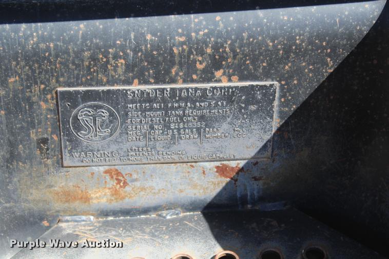 image for item K1916 1994 International 4700LP flatbed truck with environmental drill