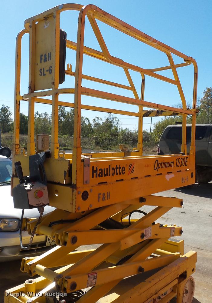 image for item K3453 Haulotte 1530E scissor lift