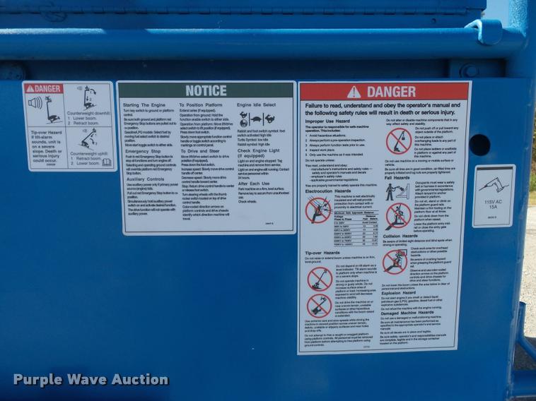 image for item K3454 1998 Genie Z45/22 boom lift