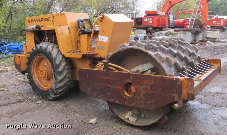 image for item K4219 Dynapac CA-15PD single drum vibratory roller