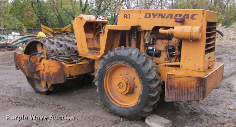 image for item K4219 Dynapac CA-15PD single drum vibratory roller