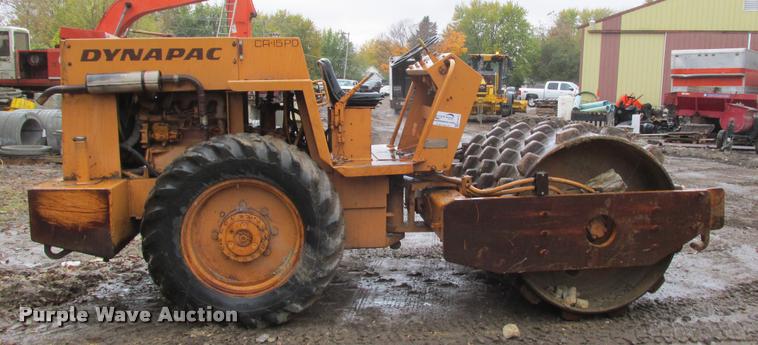 image for item K4219 Dynapac CA-15PD single drum vibratory roller