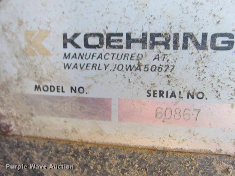 image for item K4223 Koehring C-266 excavator