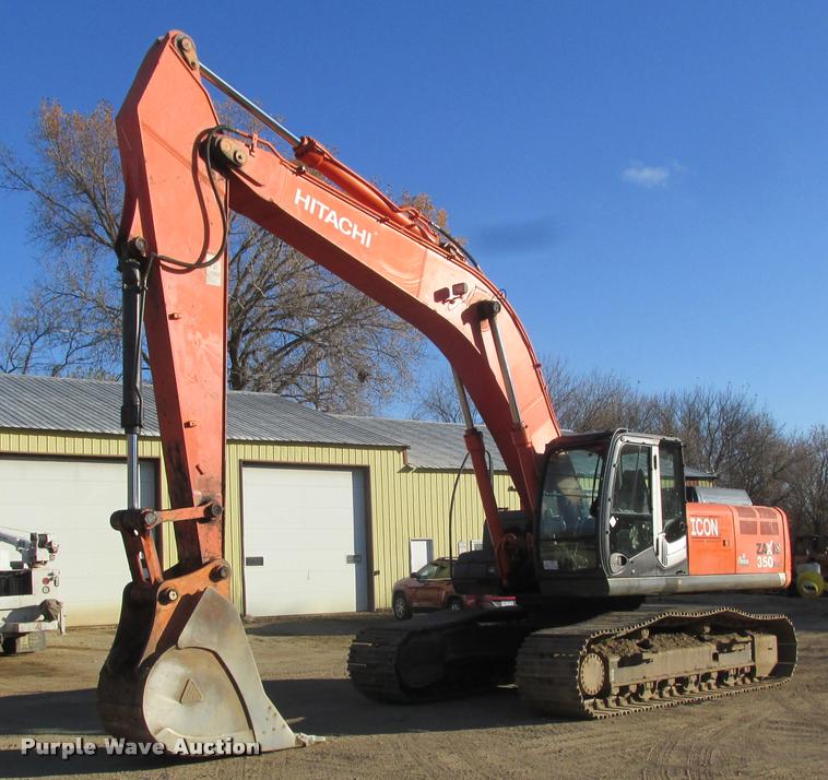 image for item K4225 Hitachi ZX350LC-3 excavator