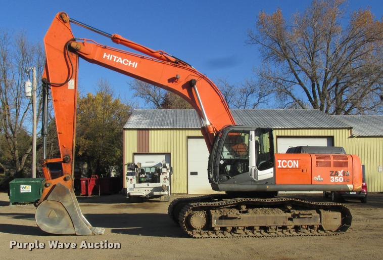 image for item K4225 Hitachi ZX350LC-3 excavator