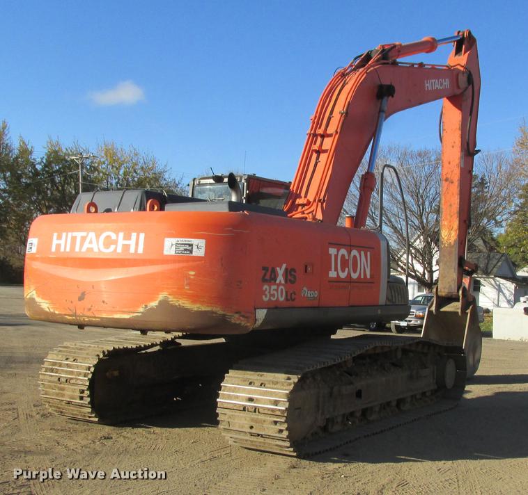 image for item K4225 Hitachi ZX350LC-3 excavator