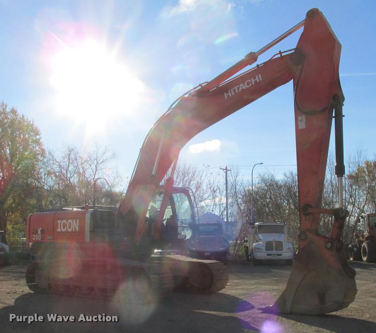 image for item K4225 Hitachi ZX350LC-3 excavator