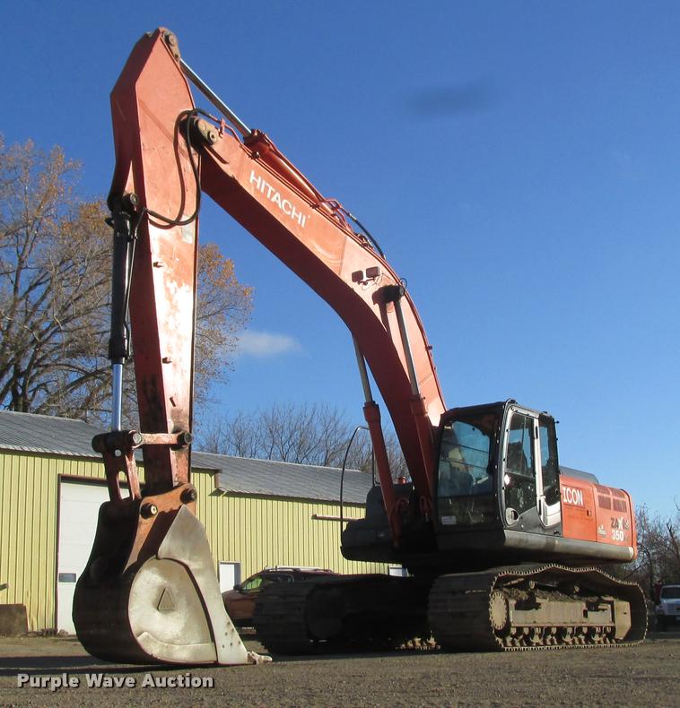 image for item K4225 Hitachi ZX350LC-3 excavator