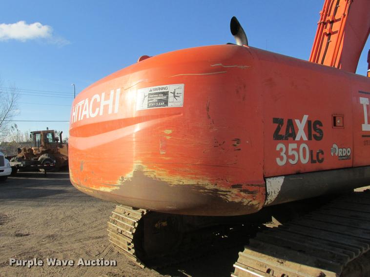 image for item K4225 Hitachi ZX350LC-3 excavator