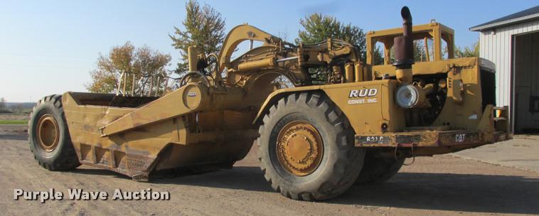 image for item K4236 1973 Caterpillar 631C conventional scraper