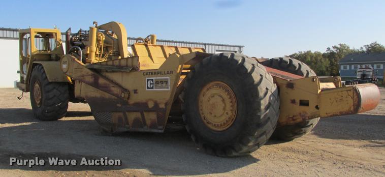 image for item K4237 1973 Caterpillar 637 conventional scraper