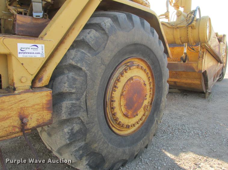 image for item K4237 1973 Caterpillar 637 conventional scraper