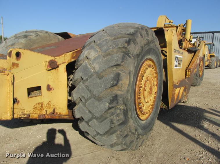 image for item K4237 1973 Caterpillar 637 conventional scraper