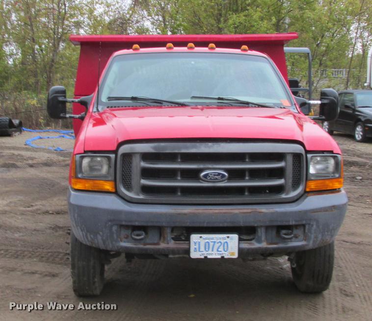 image for item K4245 2000 Ford F550 Super Duty dump truck