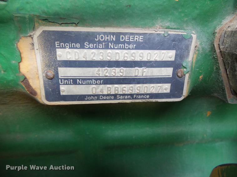 image for item K5652 Sullair 185Q air compressor