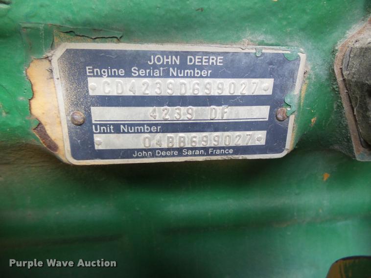 image for item K5652 Sullair 185Q air compressor