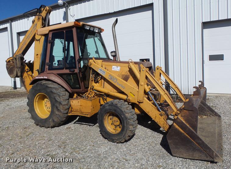 image for item K5659 1991 Case 590 backhoe