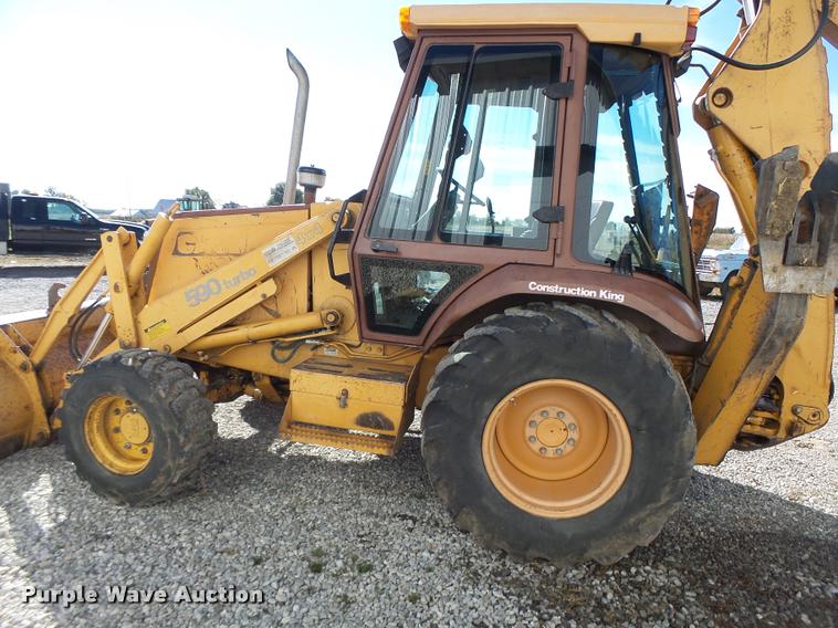 image for item K5659 1991 Case 590 backhoe