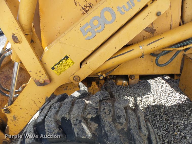 image for item K5659 1991 Case 590 backhoe