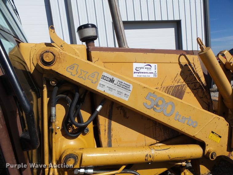 image for item K5659 1991 Case 590 backhoe
