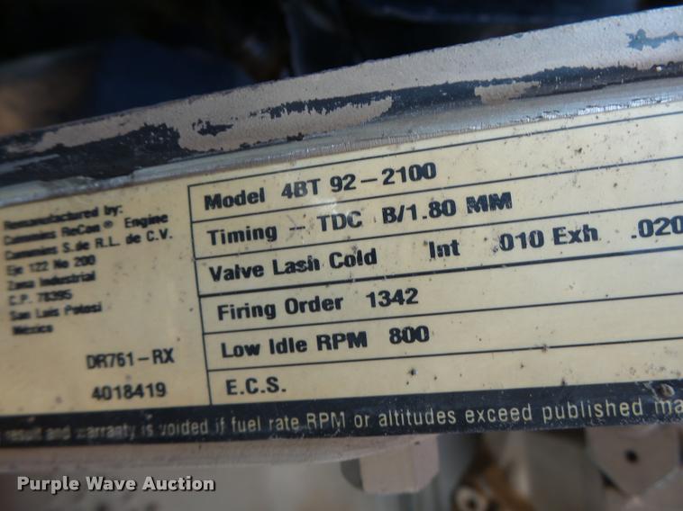 image for item K5659 1991 Case 590 backhoe