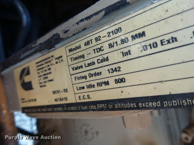 image for item K5659 1991 Case 590 backhoe