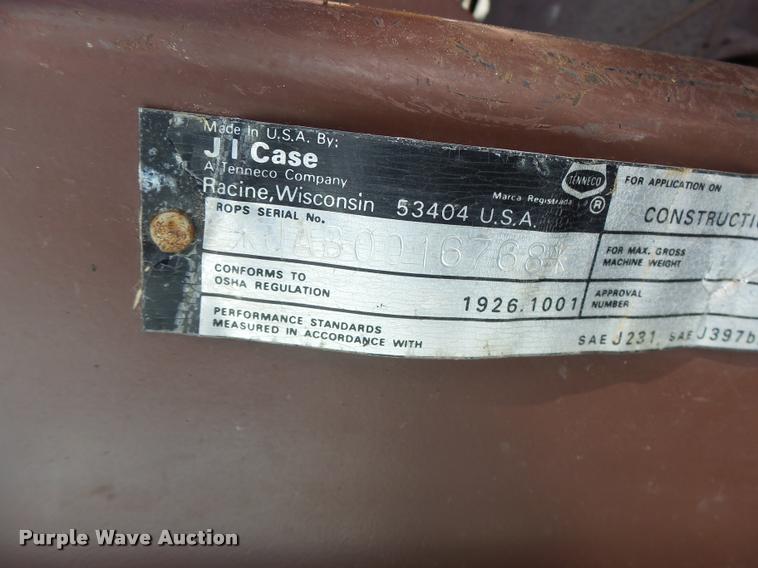 image for item K5659 1991 Case 590 backhoe