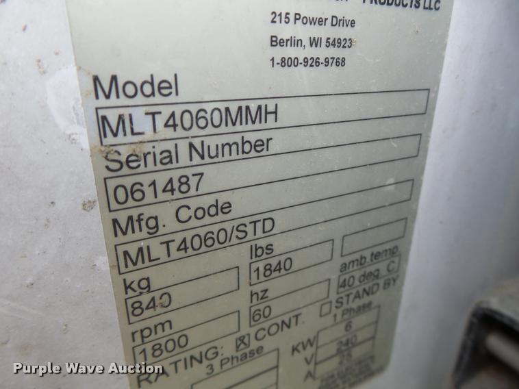 image for item K5667 Magnum MLT light plant