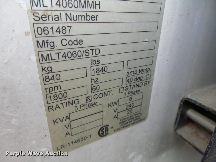 image for item K5667 Magnum MLT light plant