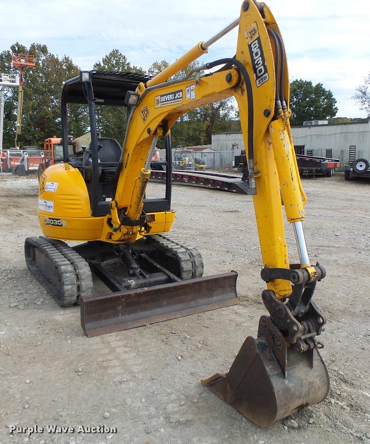 image for item K5668 2007 JCB 8030 mini excavator