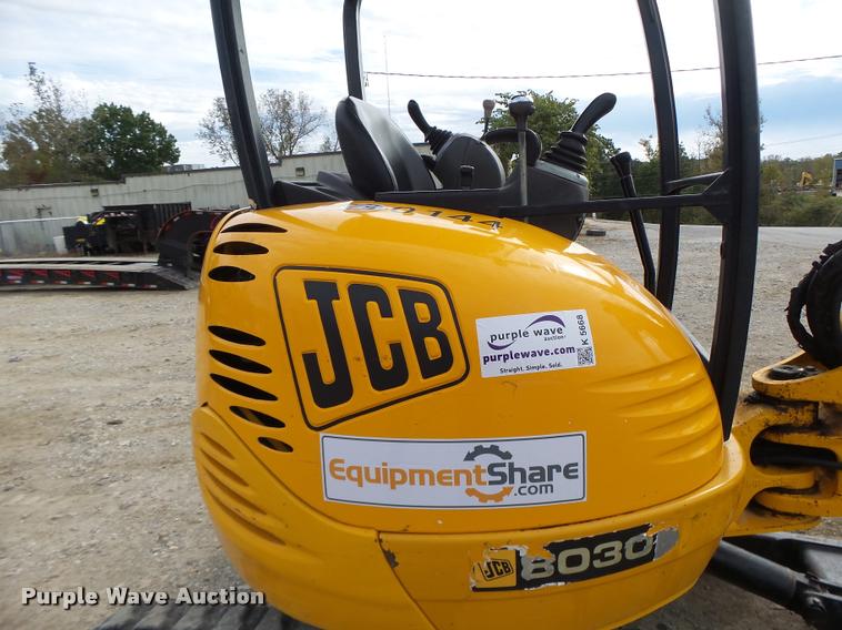 image for item K5668 2007 JCB 8030 mini excavator