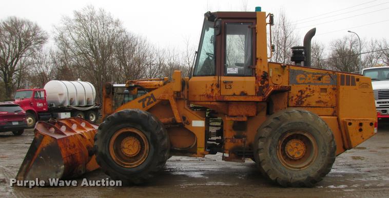 image for item K6232 1990 Case 721 wheel loader