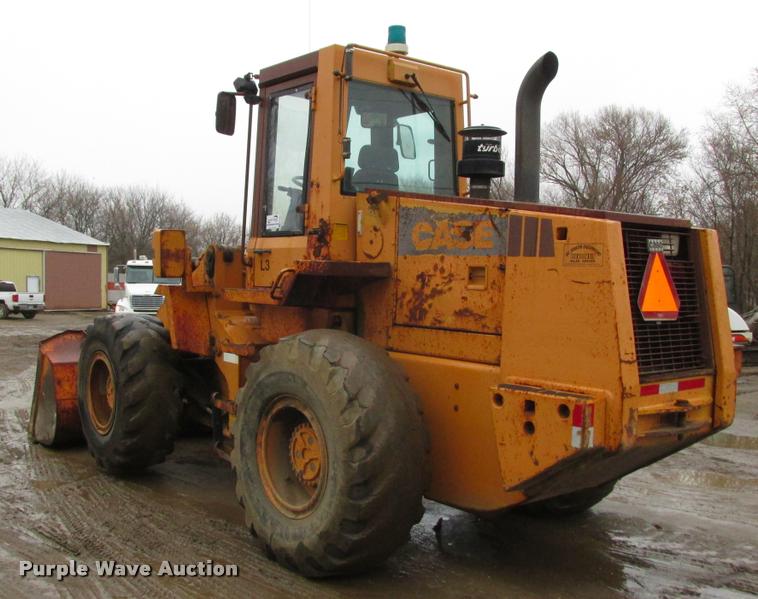image for item K6232 1990 Case 721 wheel loader