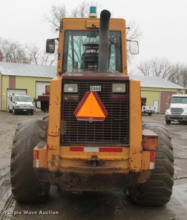 image for item K6232 1990 Case 721 wheel loader