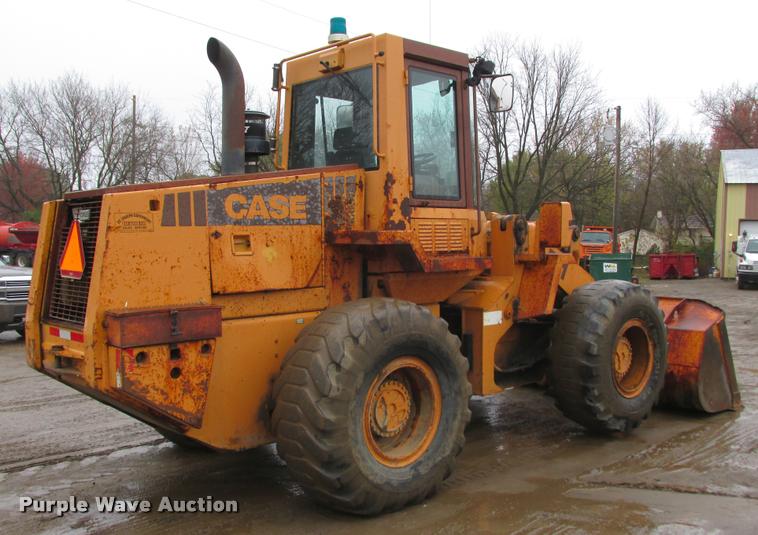 image for item K6232 1990 Case 721 wheel loader
