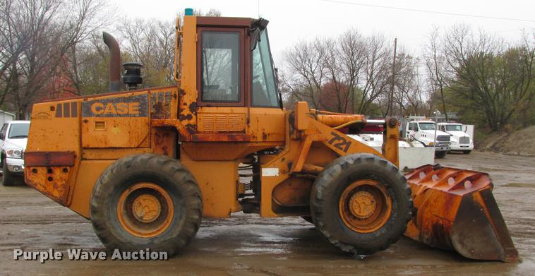image for item K6232 1990 Case 721 wheel loader