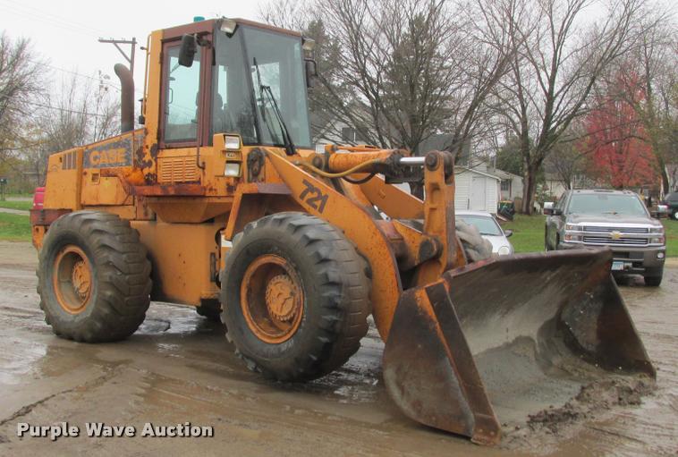image for item K6232 1990 Case 721 wheel loader