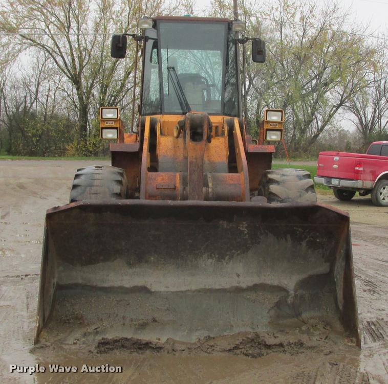 image for item K6232 1990 Case 721 wheel loader
