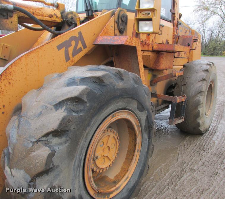 image for item K6232 1990 Case 721 wheel loader