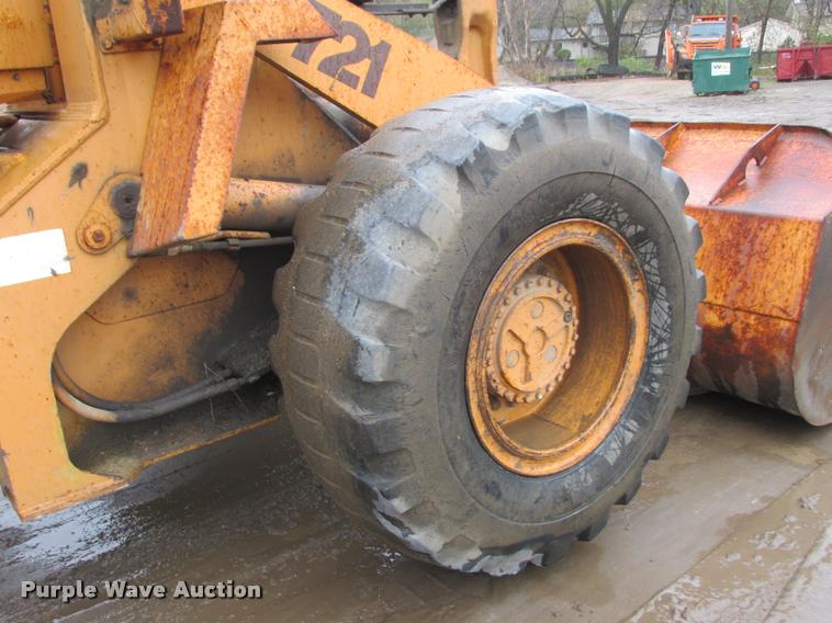 image for item K6232 1990 Case 721 wheel loader
