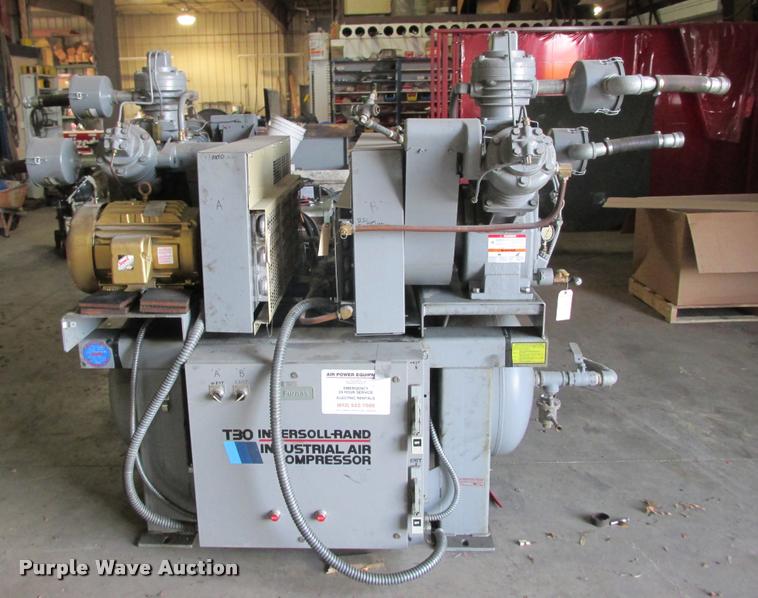 image for item K6235 Ingersoll Rand T30 air compressor
