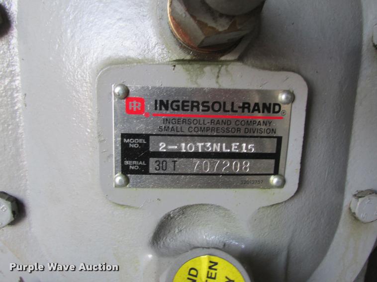 image for item K6235 Ingersoll Rand T30 air compressor