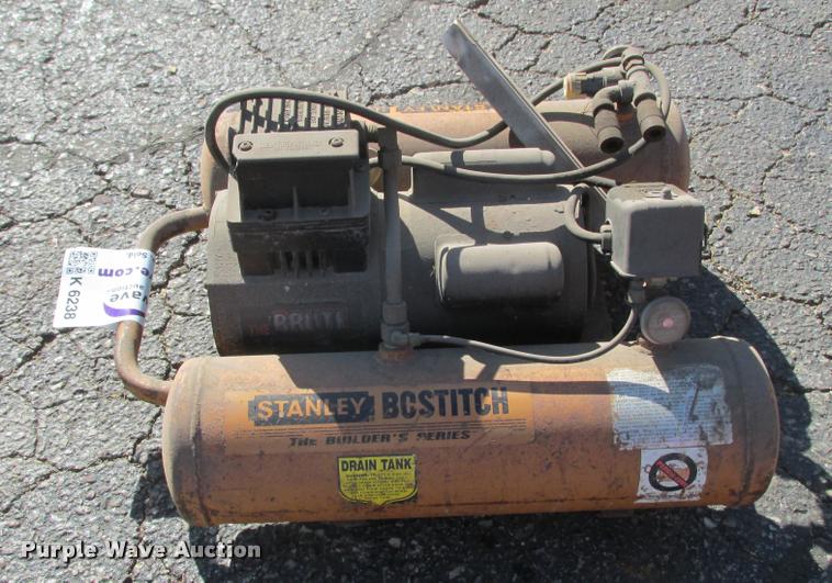 image for item K6238 Stanley Bostich Builders Series air compressor