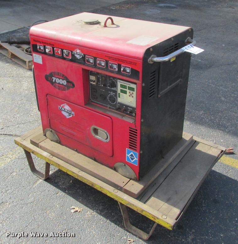 image for item K6248 Tahoe Industries TI700LXR generator