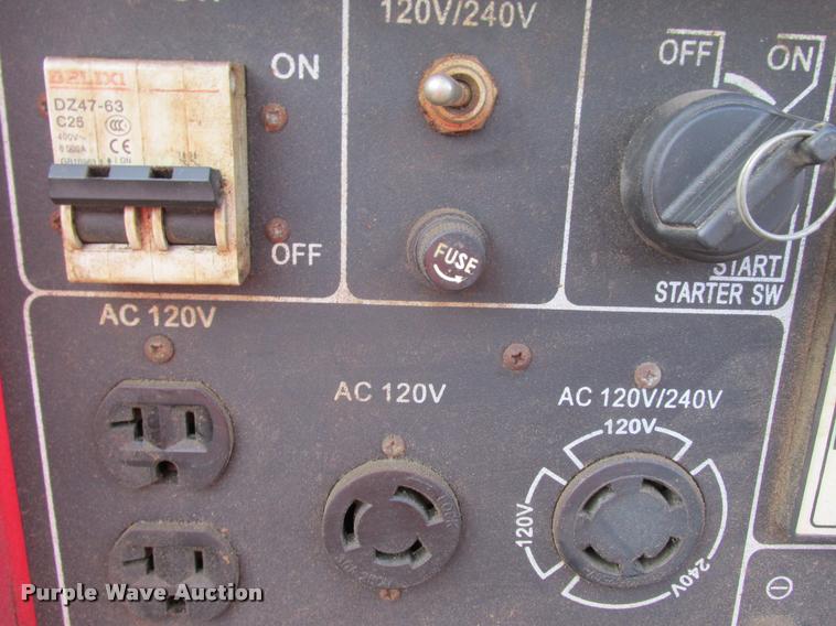 image for item K6248 Tahoe Industries TI700LXR generator